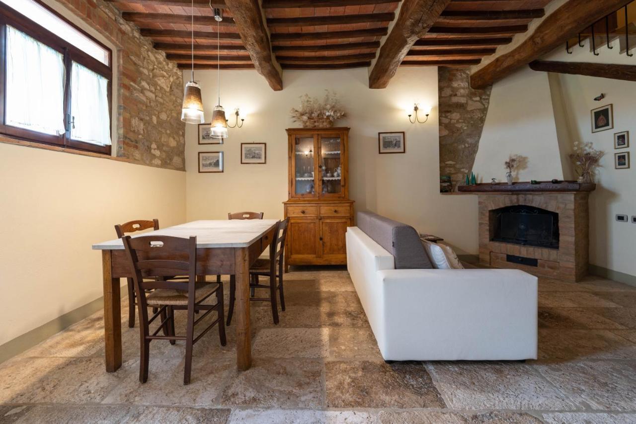 La Stalla De La Costa Asciano Exterior foto